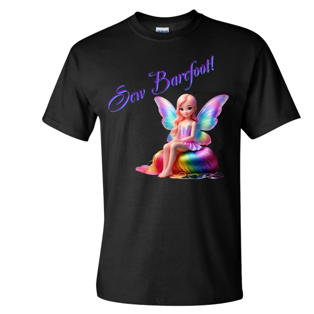 Sew Barefoot! Unisex Adult T-Shirt