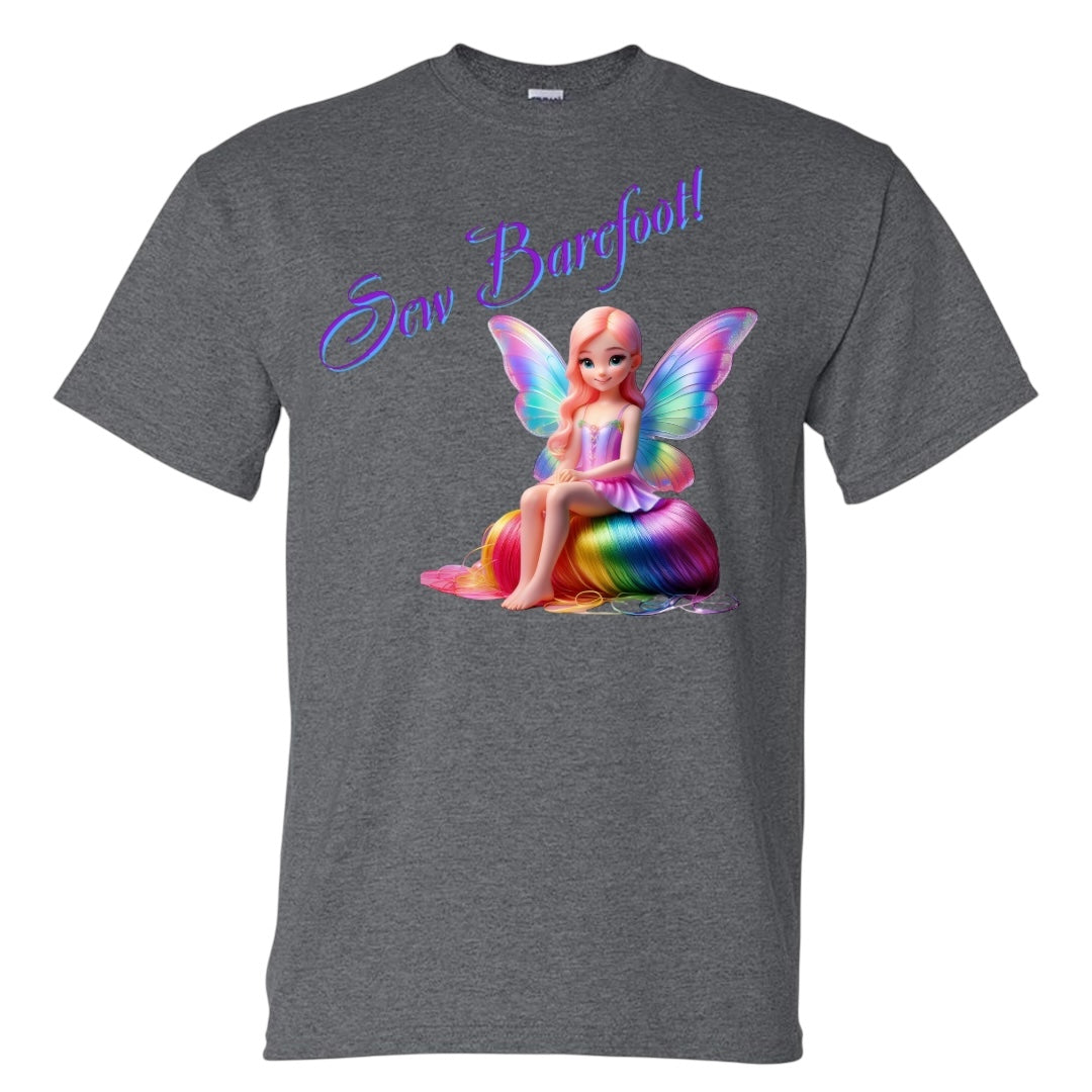 Sew Barefoot! Unisex Adult T-Shirt