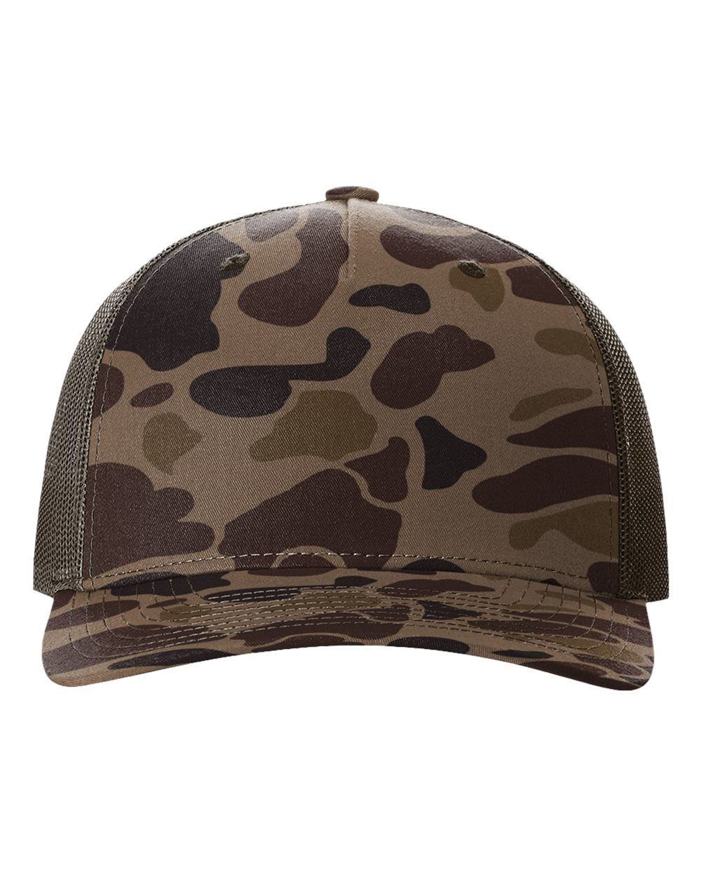 Machine Stitched Custom Leather Patched Hats